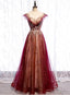 Beautiful Gradient Tulle Sweetheart A-Line Classy Prom Dress, Charming Classy Gown
