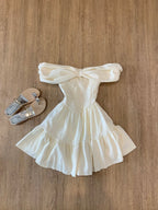 Beautiful One Shoulder Bow Princess A-Line Homecoming Dress