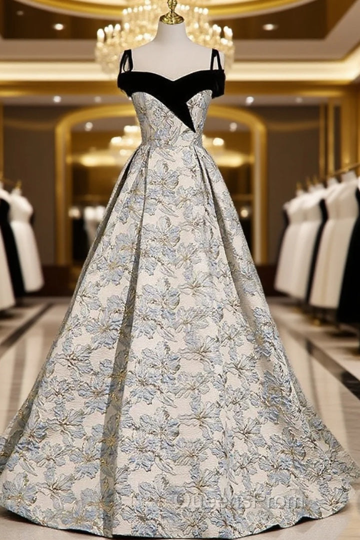 Beautiful Satin Sweetheart Off Shoulder Evening Prom Dress, A-Line Satin Evening Dress Main image
