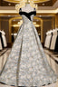 Beautiful Satin Sweetheart Off Shoulder Evening Prom Dress, A-Line Satin Evening Dress