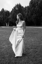 Beautiful Sheath Straps Long White Classy Prom Dress Classy Evening Dress