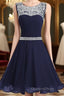 Beautiful Short Homecoming Dress Featuring Beaded, Short Party Dress