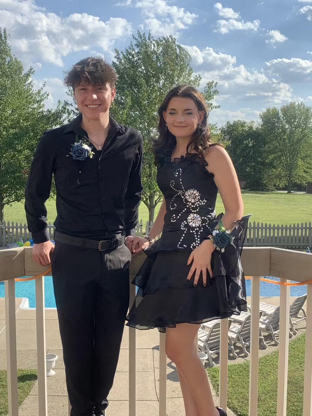 Black Chiffon Beaded Mini Satin Short Classy Prom Dress Homecoming Dress