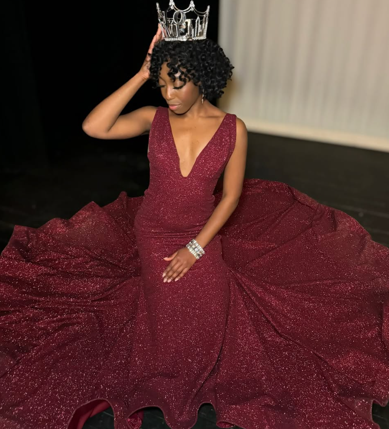 Black Girl Classy Prom Dress, Mermaid Party Dress