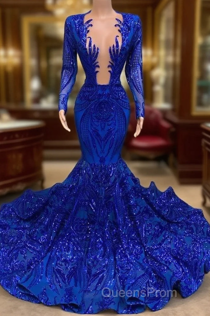 Black Girl Evening Prom Dress Mermaid Long Evening Prom Dress Main image