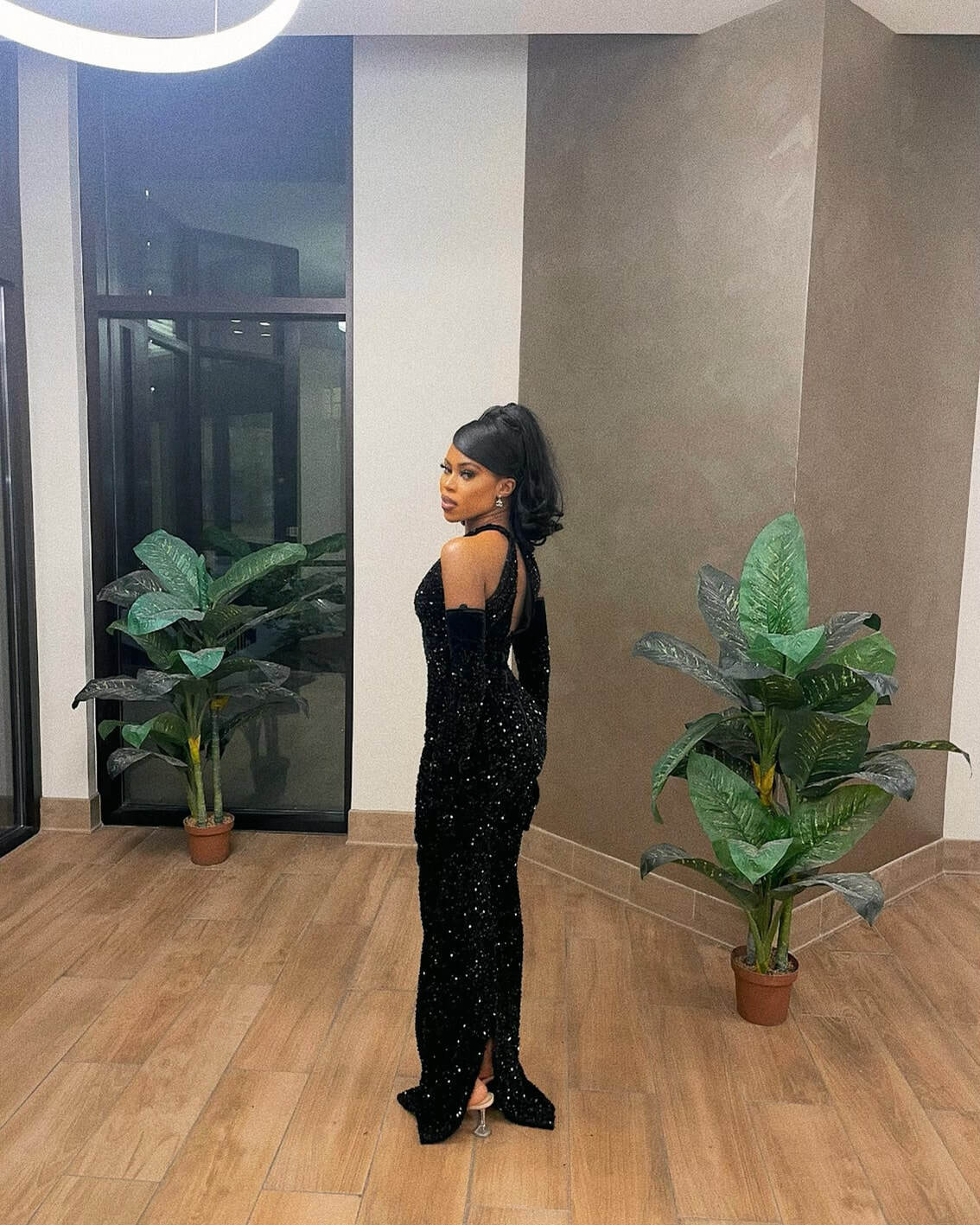 Black Mermaid Long Classy Prom Dress, Fashion Classy Evening Dress