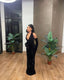 Black Mermaid Long Classy Prom Dress, Fashion Classy Evening Dress