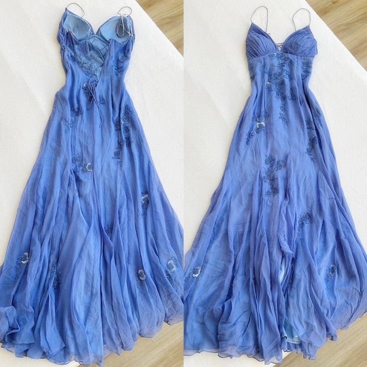 Blue Long Classy Prom Dress, Classy Evening Dress,Party Dress, Classy Dress Secondary image