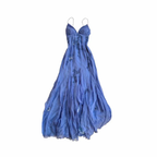 Blue Long Classy Prom Dress, Classy Evening Dress,Party Dress, Classy Dress