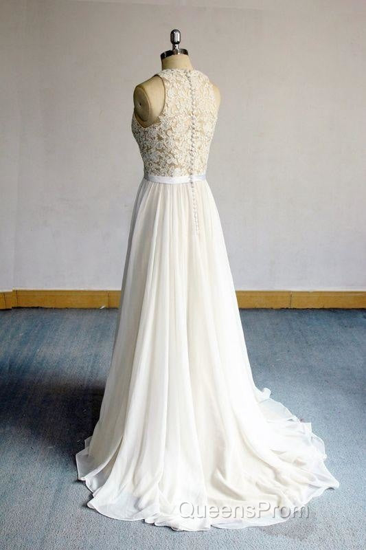 Eye-catching Lace Chiffon A-line Wedding Dress Secondary image