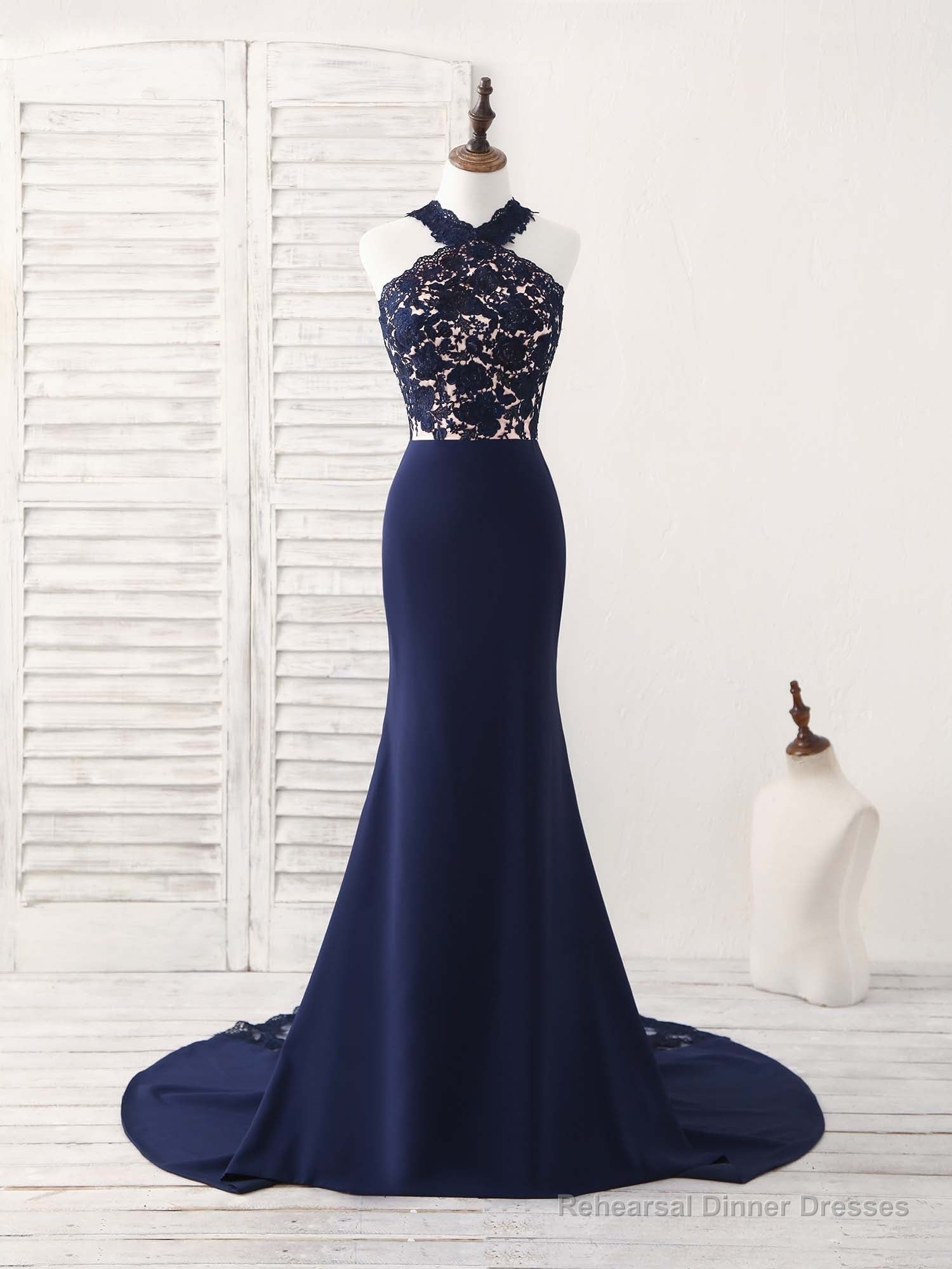 Burgundy Lace Mermaid Long Prom Dress Burgundy Bridesmaid Dress Secondary image