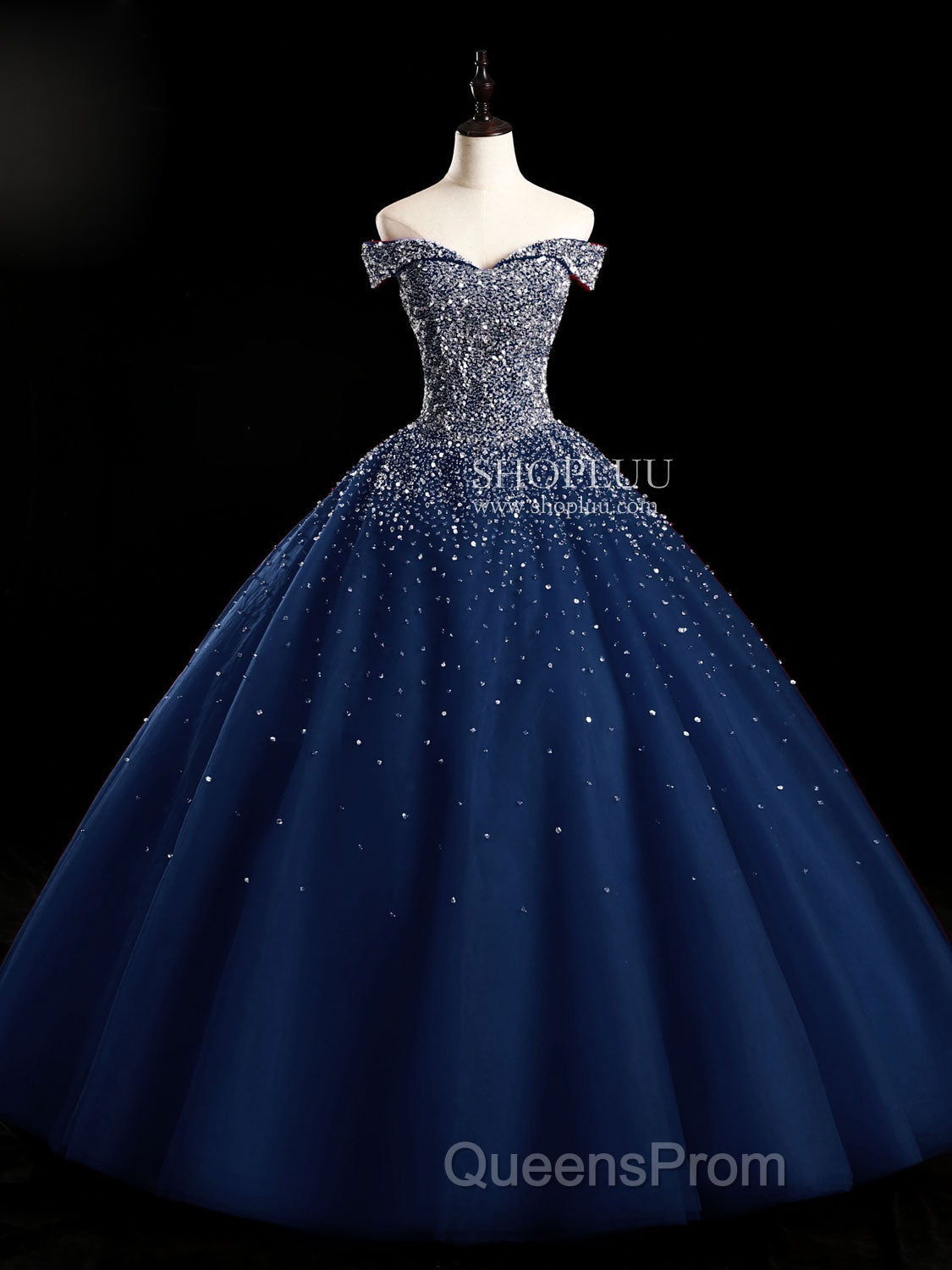 Burgundy Off Shoulder Tulle Sequin Long Evening Prom Dress, Burgundy Sweet 16 Dress
