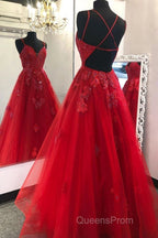 Burgundy Sweetheart Tulle Lace Long Backless Appliques Evening Prom Dress