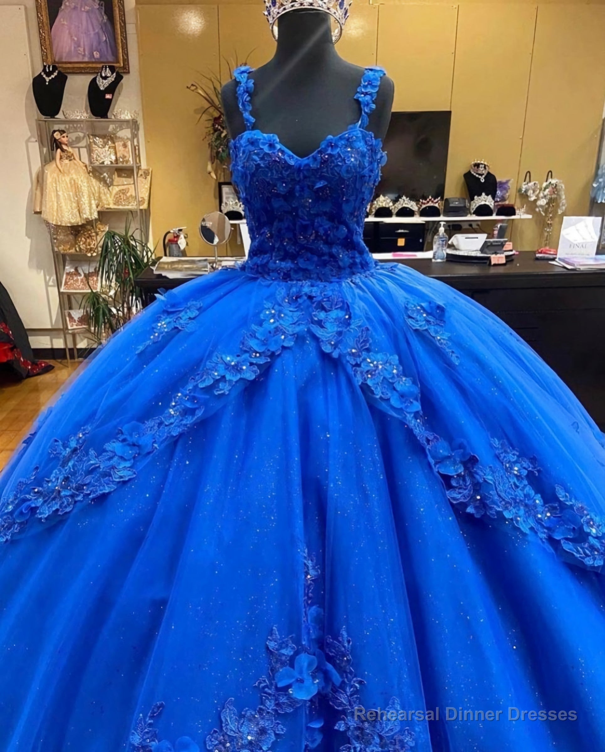 Amazing Princess Jewels Dress, Long Prom Dress Secondary image