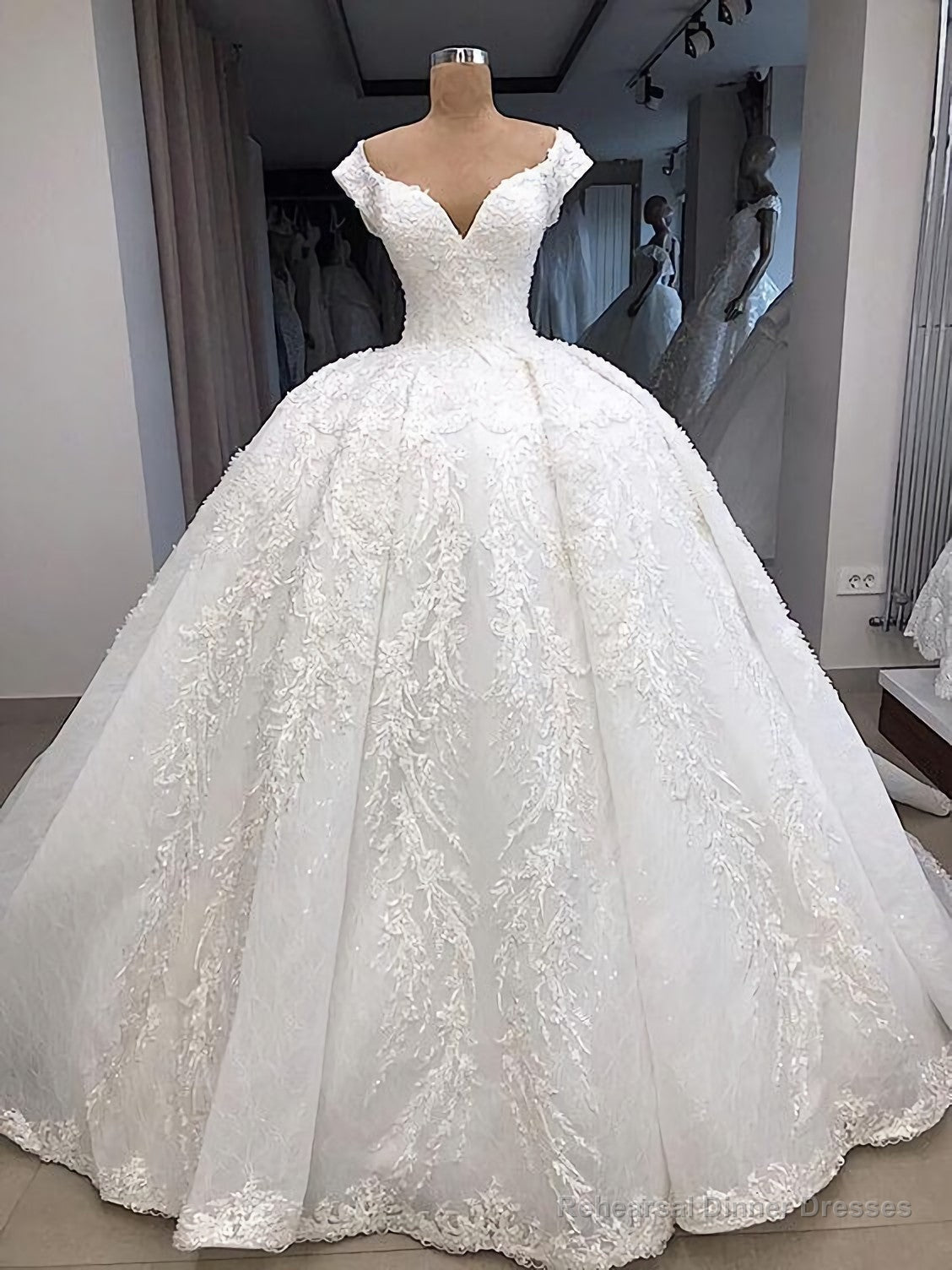 Sexy Prom Dress, Ball Gown Evening Dress, Wedding Dress Main image