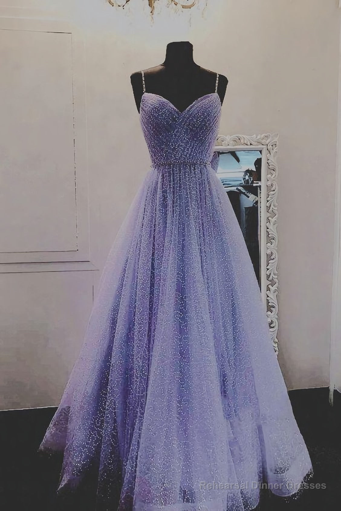 A Line Fashion Long Prom Dress Main image