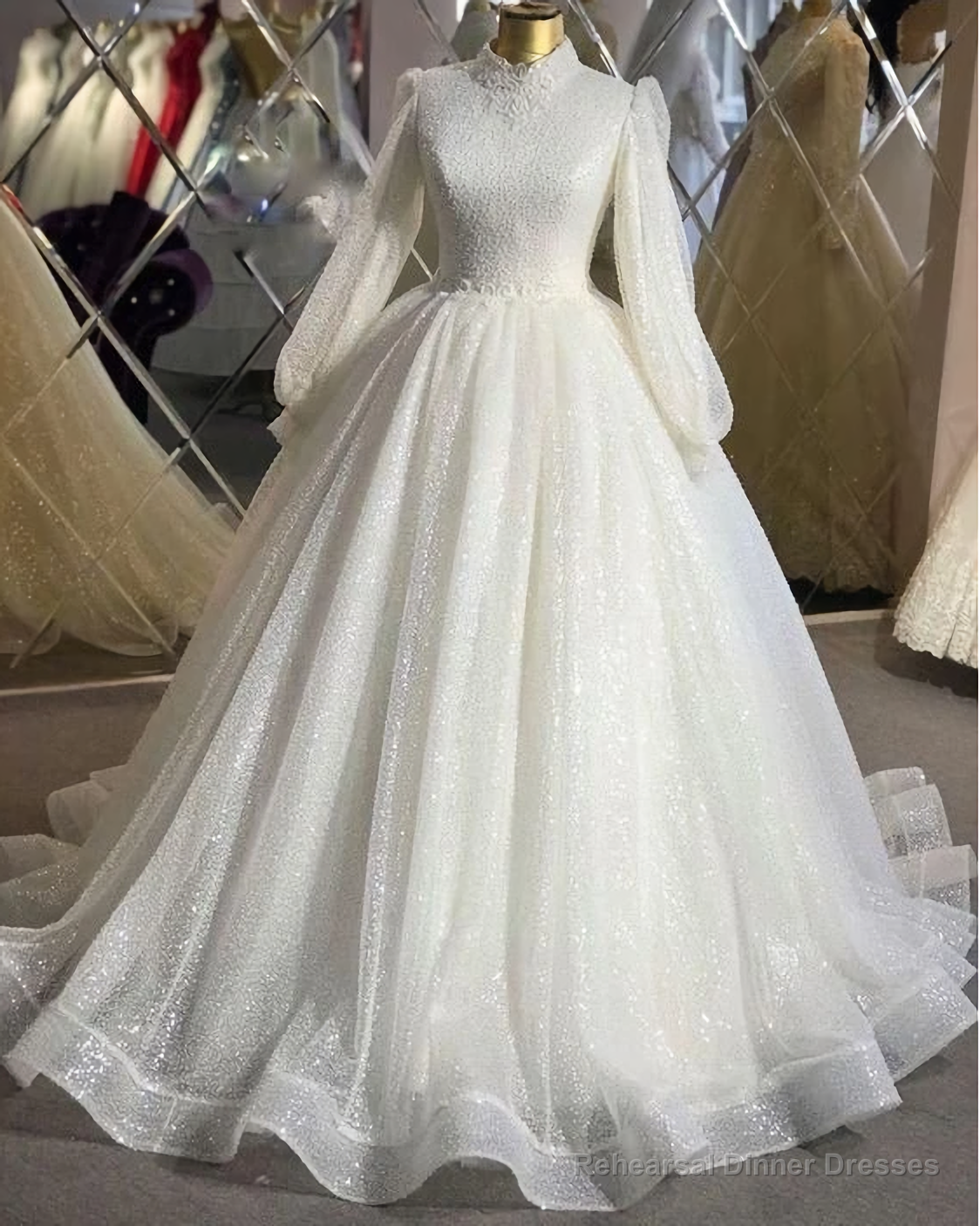 Gorgeous Tulle Quinceanera Dresses, Ball Gown Prom Dress Main image