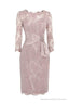 New Arrival Sheath Mothers Dresses, With Lace Blink Sequins Elegant Mother Of The Bride Dress, Long Sleeve Evening Gowns Prom Dress