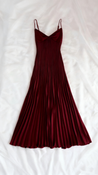Champagne Spaghetti Straps Long Classy Prom Dress Pleated Classy Evening Dress
