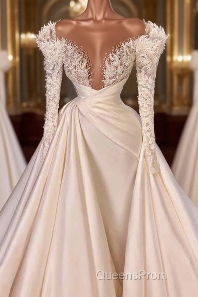 Charming A Line Wedding Dress Evening Prom Dress