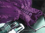 Charming Ball Gown Purple Tulle Sweetheart Lace Applique Evening Dress, Purple Sweet 16 Dress