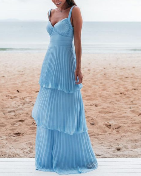 Charming Blue Classy Prom Dress Long Classy Evening Dress