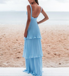 Charming Blue Classy Prom Dress Long Classy Evening Dress