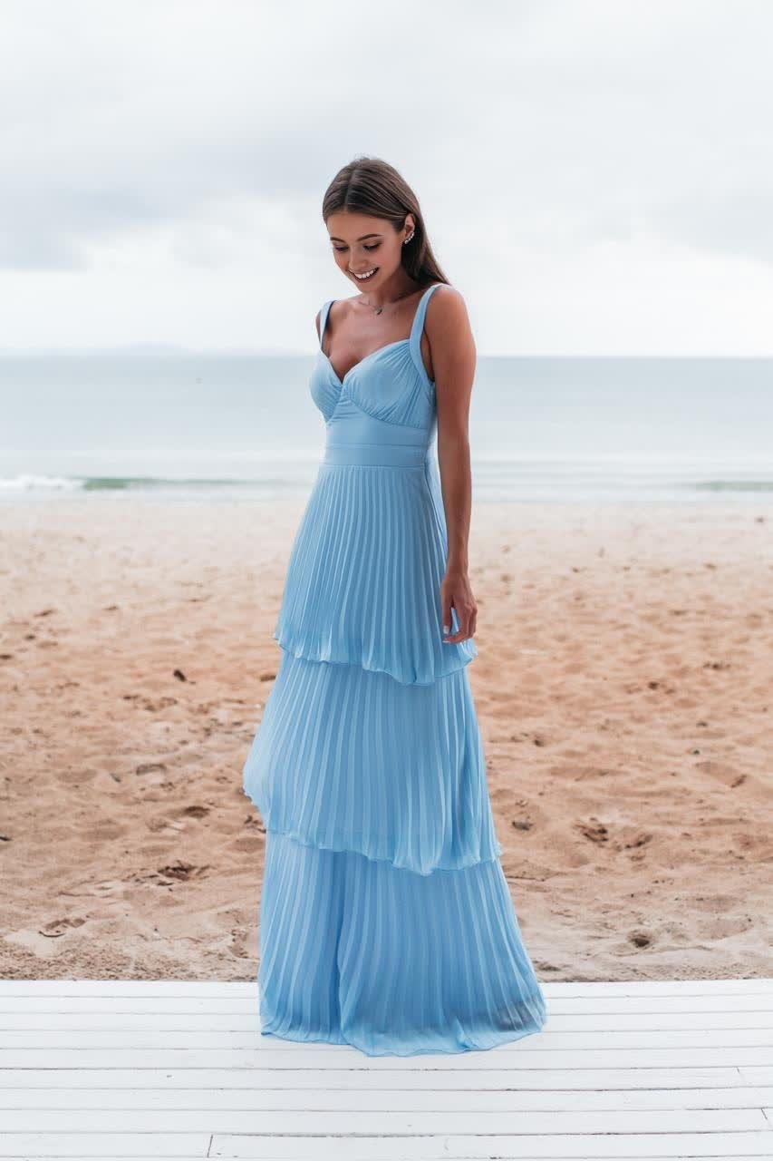 Charming Blue Classy Prom Dress Long Classy Evening Dress