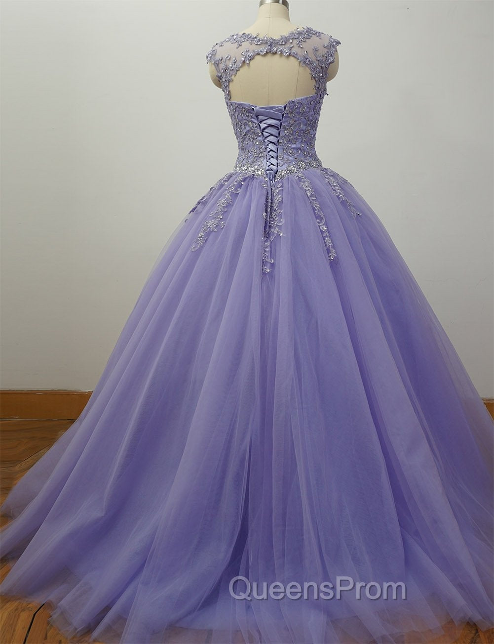 Charming Evening Dress , Quinceanera Dress with Appliques