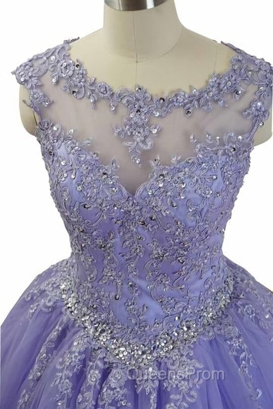 Charming Evening Dress , Quinceanera Dress with Appliques