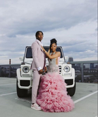 Beautiful Pink Beaded Mermaid Classy Prom Dress Long Classy Evening Dress