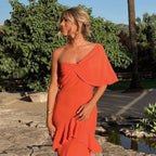 Charming Classy Prom Dress Orange Classy Evening Dress