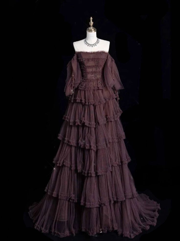 Chic Ball Gown Off The Shoulder Long Sleeves Classy Evening Dress Tulle Long Classy Prom Dress