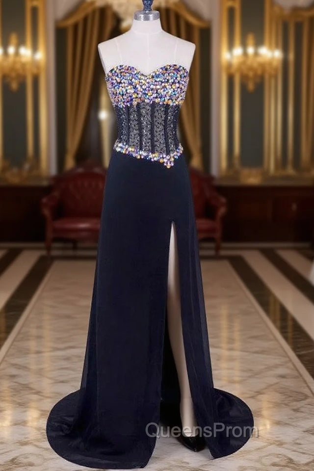 Chiffon Cheap Corset Elegant Black Evening Prom Dress