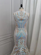 Classic Mermaid Lace Floor-Length Evening Prom Dress On Sale