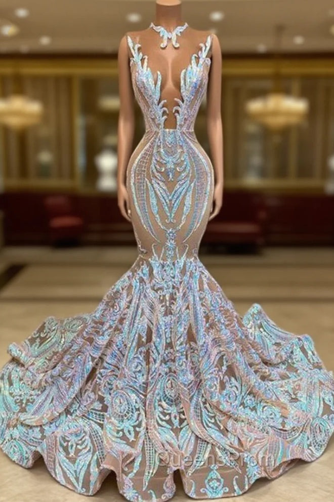 Classic Mermaid Lace Floor-Length Evening Prom Dress On Sale Main image