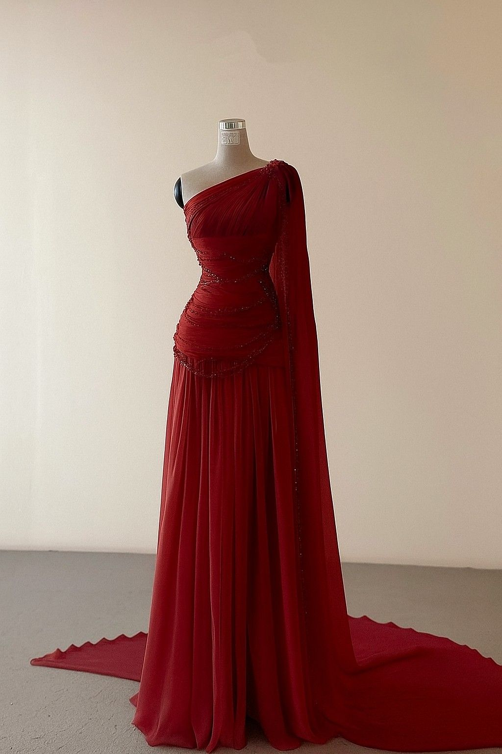 Classy A Line One Shoulder Pink Chiffon Classy Evening Gown Classy Prom Dress