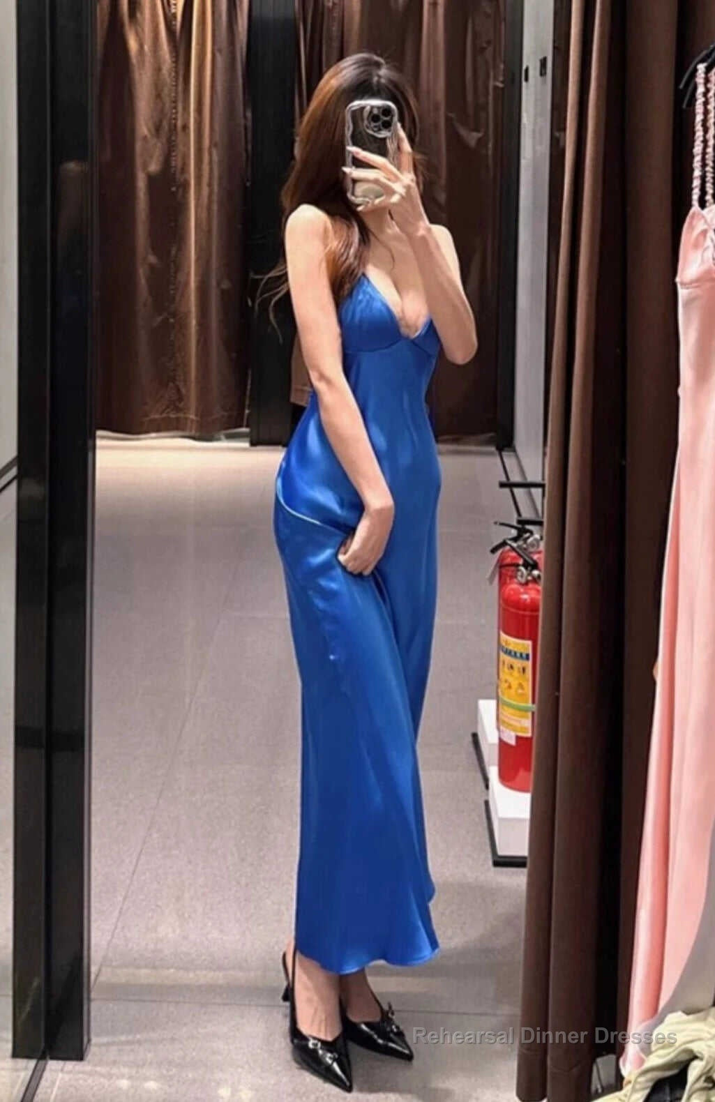Classy Prom Dresses For Teens,Blue Prom Dresses Outfits Fall Casual Formal Dresses Main image