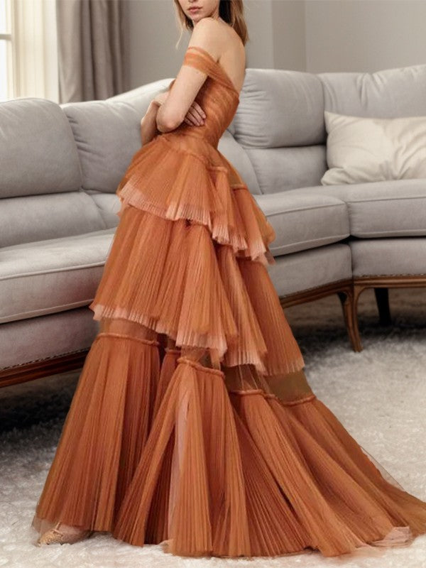 A-Line Princess Sweetheart Long Classy Prom Dress, Classy Evening Dress