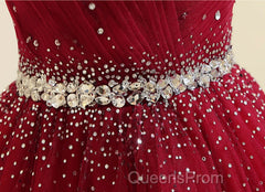 Custom Made Burgundy Off Shoulder Evening Prom Dress, Burgundy Formal Dress, Off Shoulder Evening Dress, Bridesmaid Dress