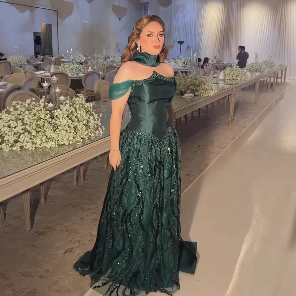 Customized Special Occasion Dress Long Sequins Classy Prom Dress Luxury Dress Sharon Happy Classy Evening Dress Secondary image