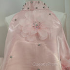 Cute A Line Halter Pink Travel Vacation Dress Short Satin Birthday Dress