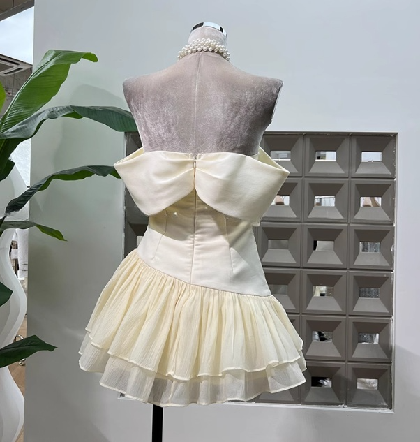 Cute A Line Off The Shoulder White Chiffon Summer Homecoming Dress Hoco Dress Mini 16Th Birthday Outfit Cocktail Dress