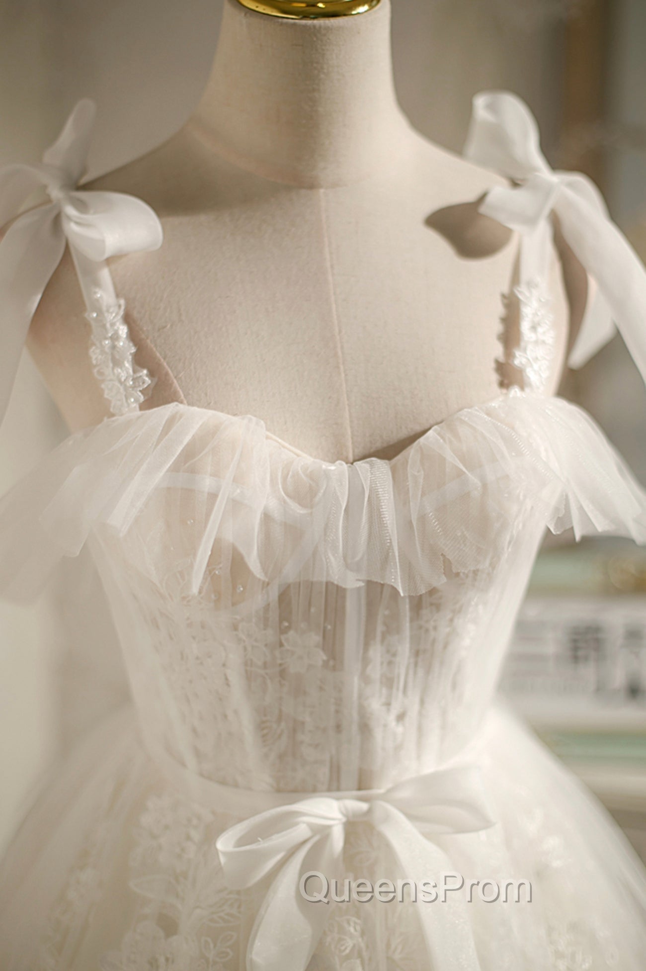 Cute Lace Short Evening Prom Dress, A-Line Homecoming Party Dress Secondary image