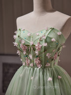 Cute Sweetheart Tulle Short Party Dress, Cute Homecoming Dress Evening Dress