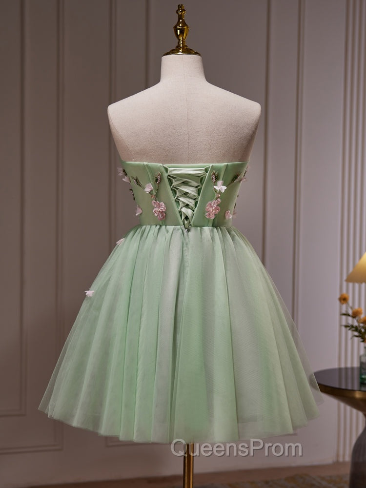 Cute Sweetheart Tulle Short Party Dress, Cute Homecoming Dress Evening Dress