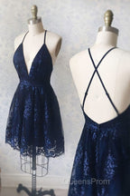 Dark Green Homecoming Dress,Short Hoco Dress