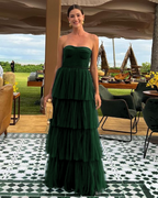 A Line Tulle Long Classy Prom Dress Classy Evening Party Dress