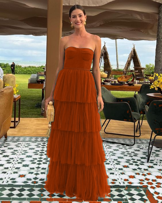 A Line Tulle Long Classy Prom Dress Classy Evening Party Dress