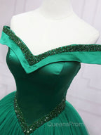 Dark Green Princess Long Evening Dress Green Party Dress Sweet 16 Dress Evening Prom Dress shops